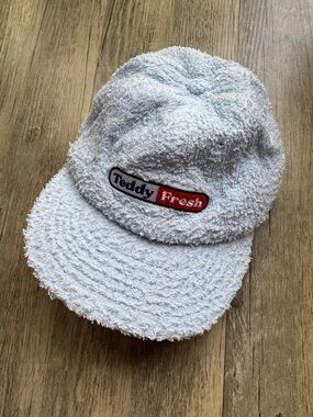 Blue Towel Terry Cloth Teddy Fresh Baseball Hat